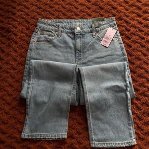 target wild fable high rise straight ankle jeans size 28